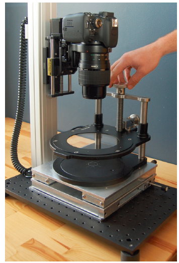 GelSight sensor closeup