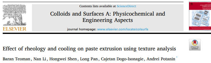 Paste extrusion paper